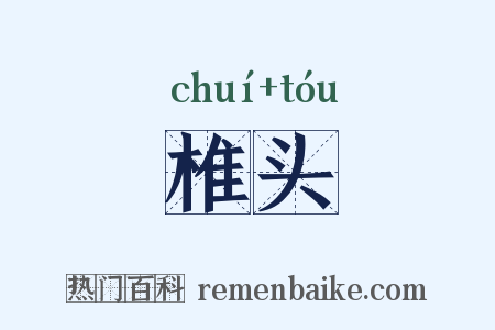 椎头是什么意思的图片
